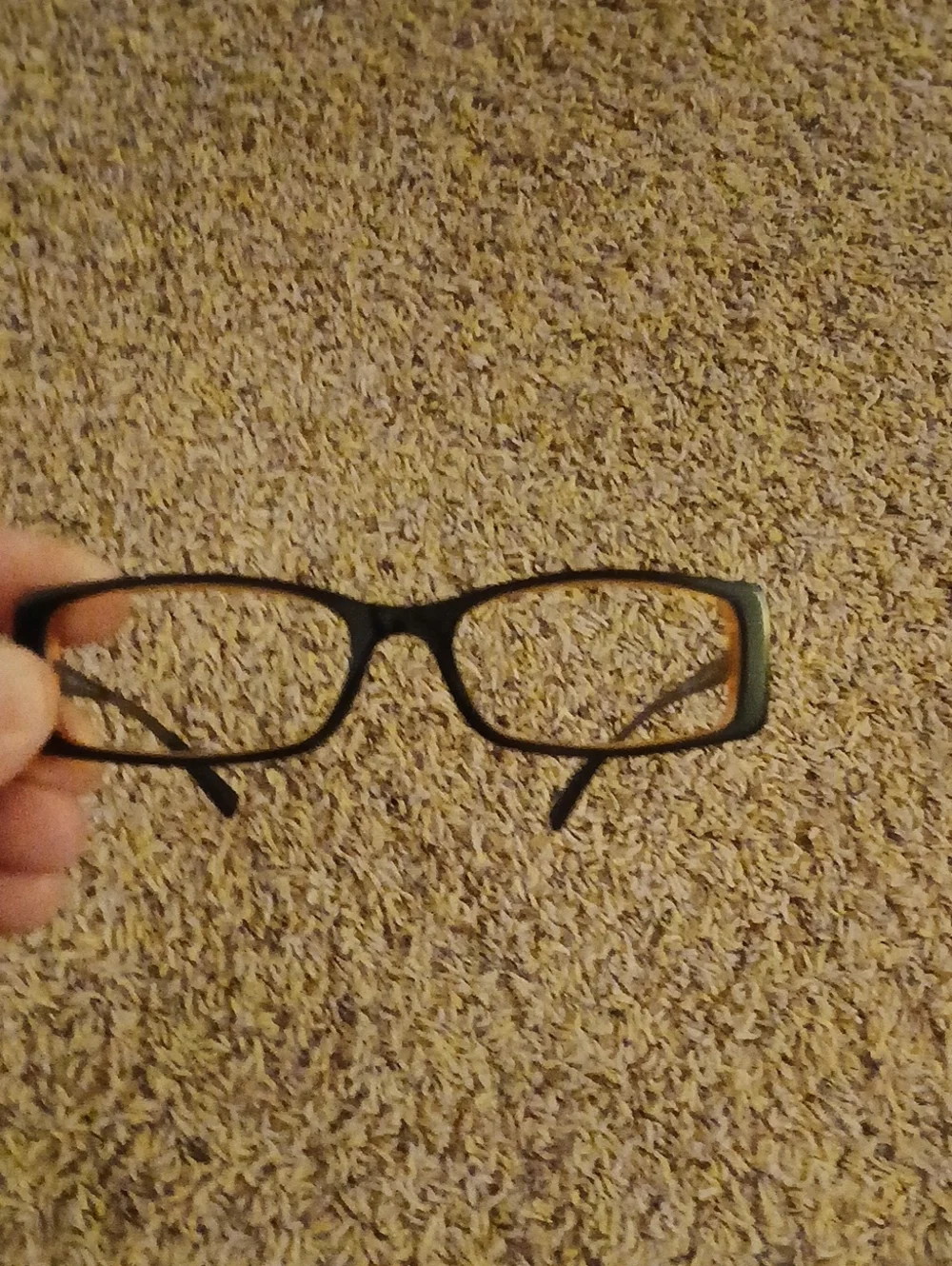 DKNY Black Rectangle Women's Eyeglass Frames